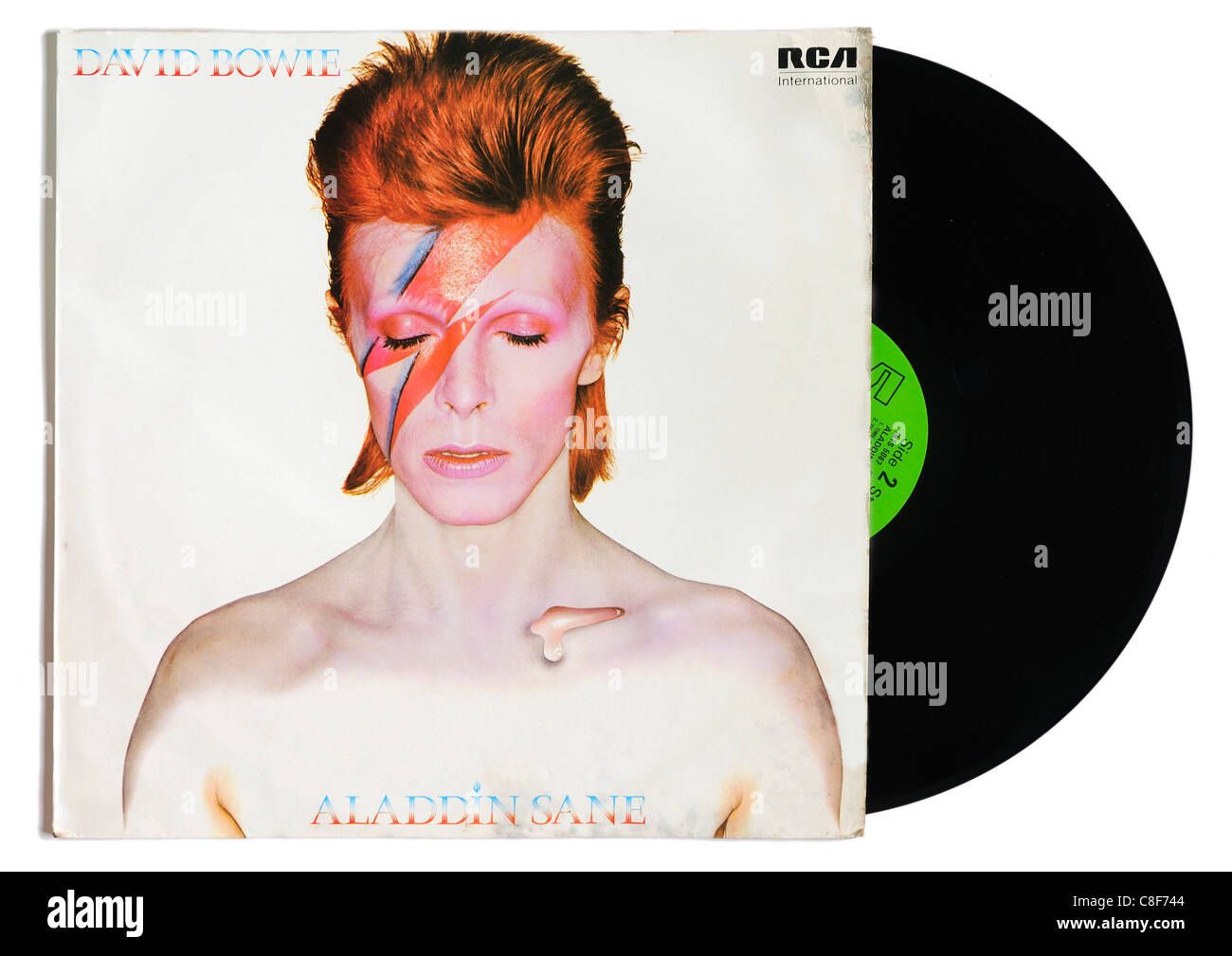 Wallpaper #7030a Aladdin Sane De David Bowie Cd Chez Libertemusic Ref123255141