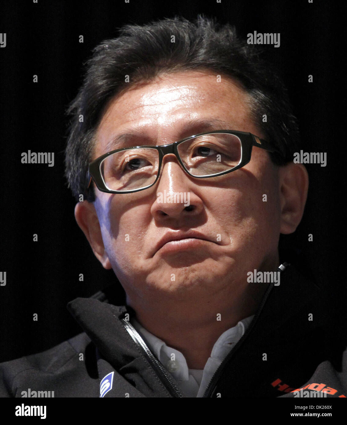 Wallpaper #XmdO75IBSpphPi3-E2Ft405 Feb 4 2011 Yokohama Japan President of Honda Racing Corporation