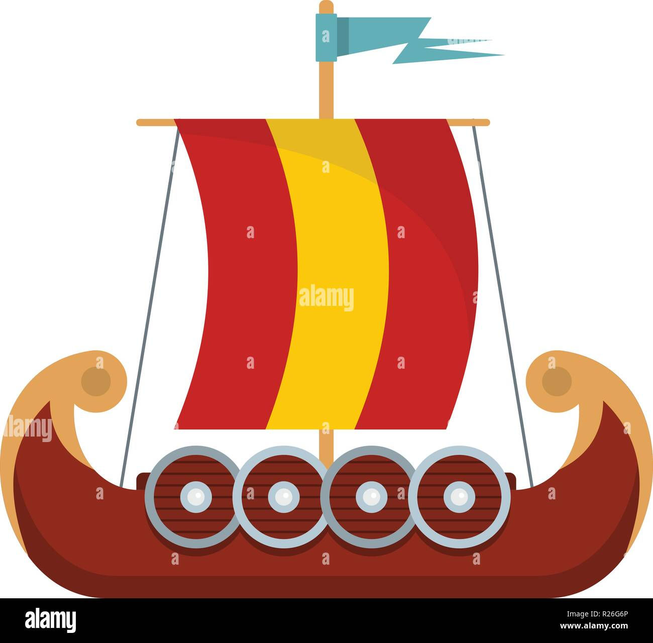 Wallpaper #0qerMpMBlSzal8H17tvu286 Pirate Ship Icon Flat Illustration of Pirate Ship Vector Icon for Web
