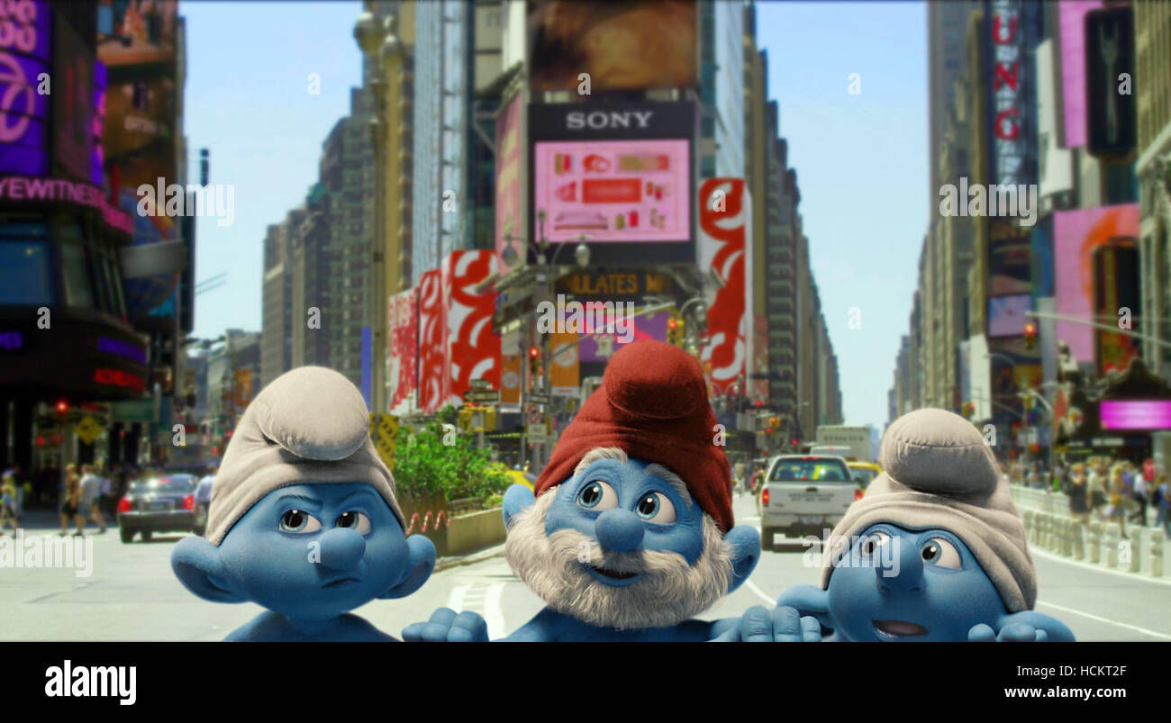 Wallpaper #jmdi6pIBSpphPi3-iEY-43 The Smurfs from Left Grouchy Smurf Voice George Lopez Papa Smurf