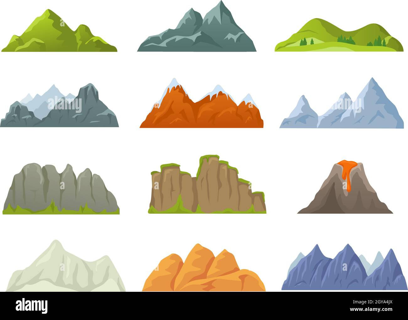 Wallpaper #lmdU7pIBSpphPi3-jlzJ203 Kamme Berg Stock Vektorgrafiken Kaufen Alamy