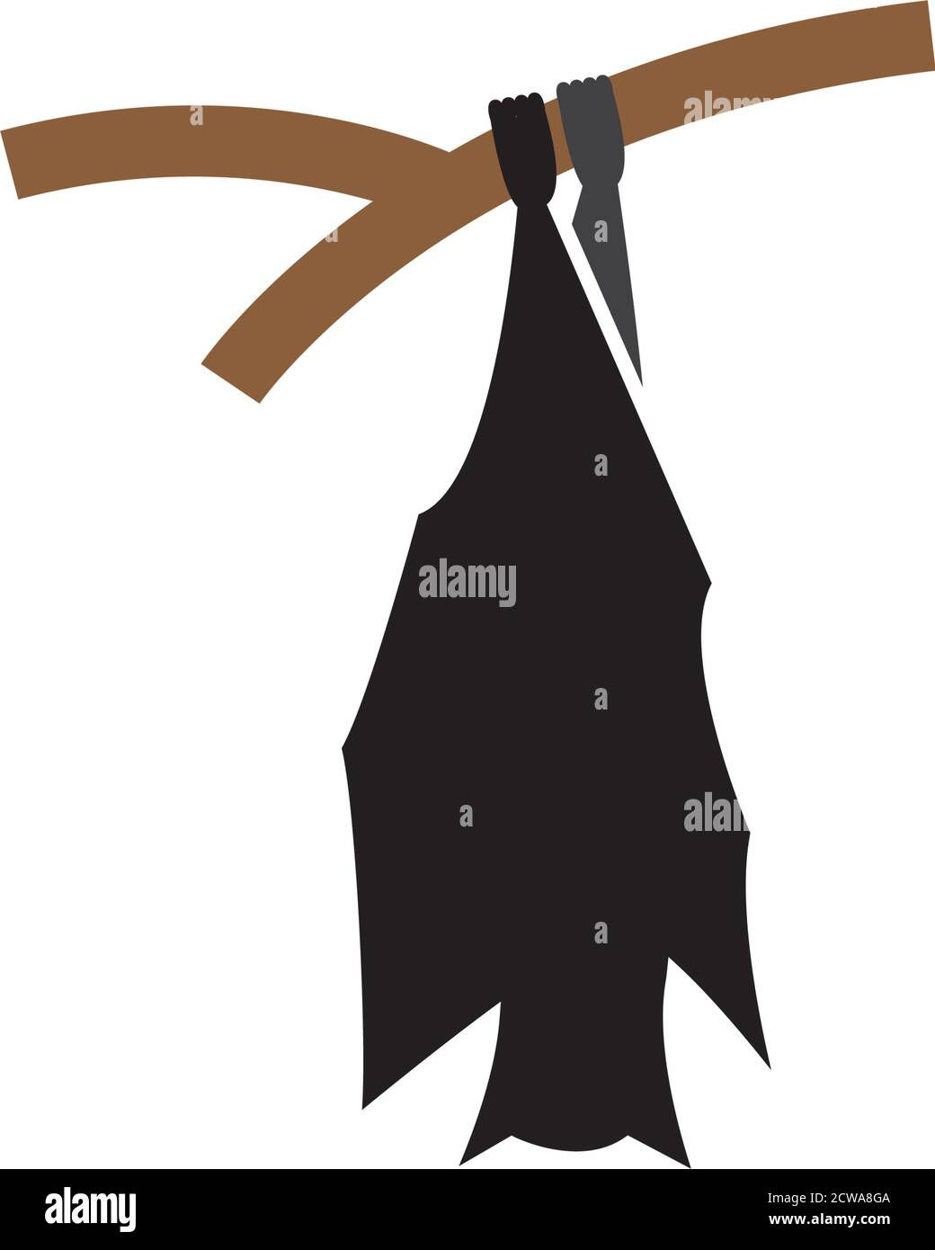 Wallpaper #2mdTDJMBSpphPi3-nt1P363 Bat Hanging Upside Down Stock Vector Images Alamy