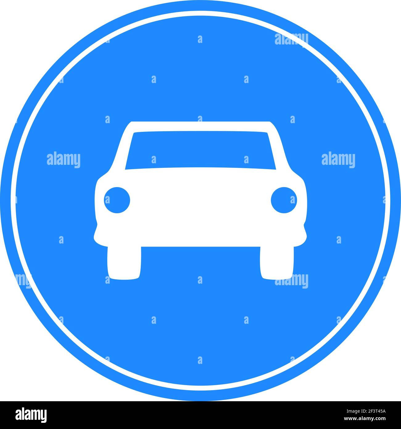 Wallpaper #___Pa5MB3lSXT3zUD-gs86 Rounded Traffic Signal in Blue and White Isolated on White Background