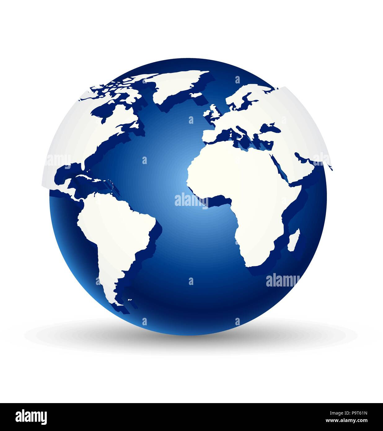 Wallpaper #BGcT6pIBSpphPi3-TUVE12 Vector Illustration of Abstract Digital World Globe Stock Vector Image