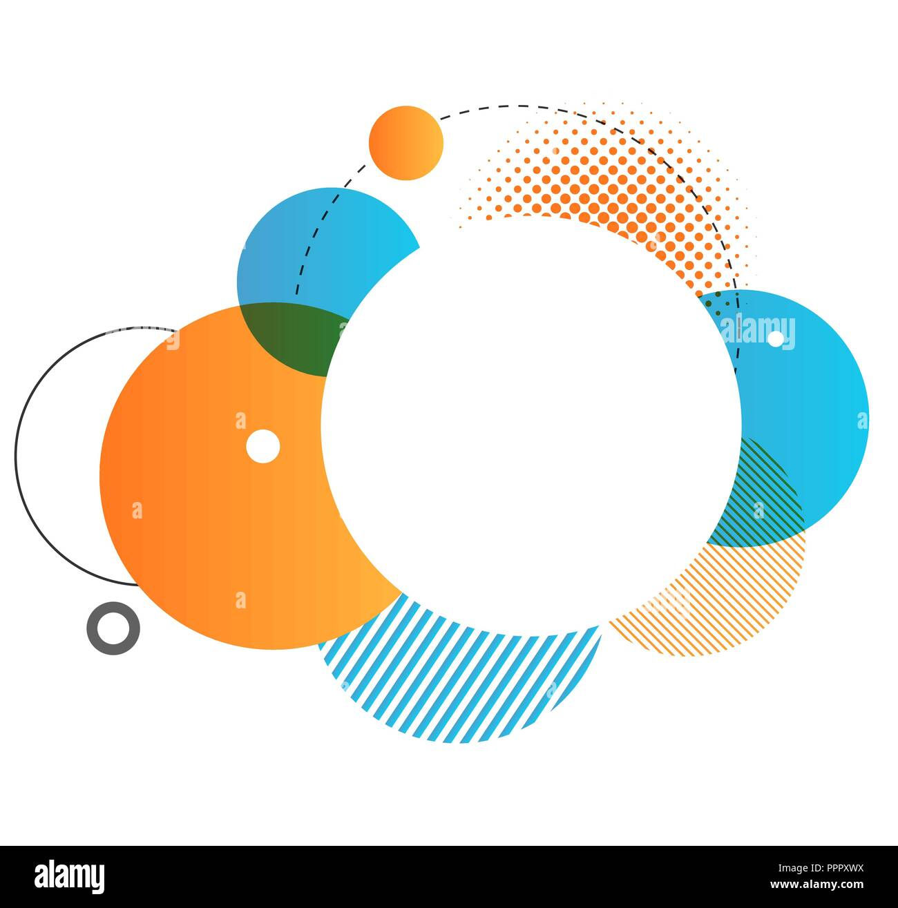 Wallpaper #e2ccB5MBSpphPi3-dsRU96 Colorful Geometric Background Vector Round Shapes Composition Stock