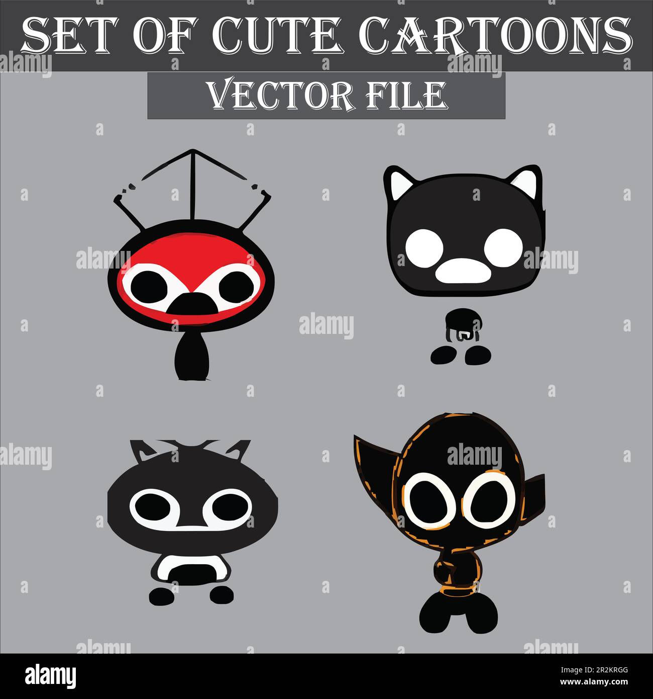 Wallpaper #mrgA2pIBJvJKYCmEOe92193 Cute Cartoon Characters Designs Vector File Stock Vector Image Art