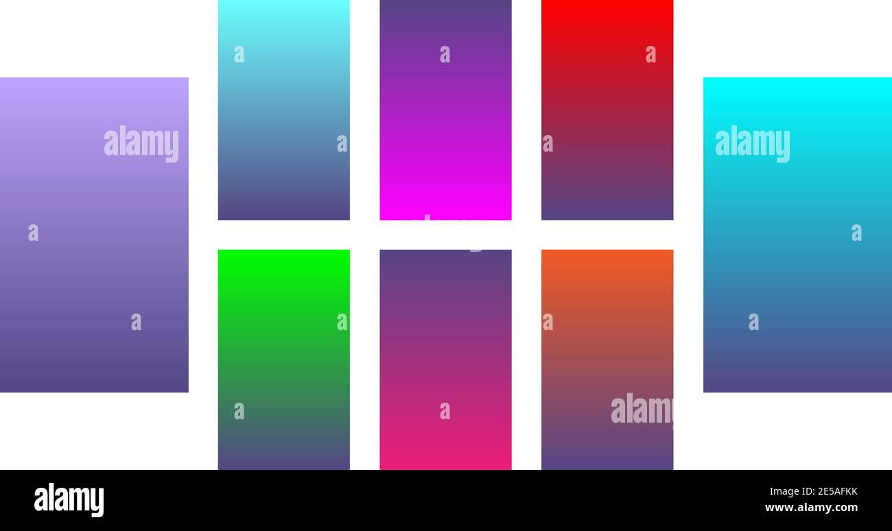 Wallpaper #4d8a7 Trendy Beautiful Gradient Color Palettes 2744052 Vector Art at Vecteezy