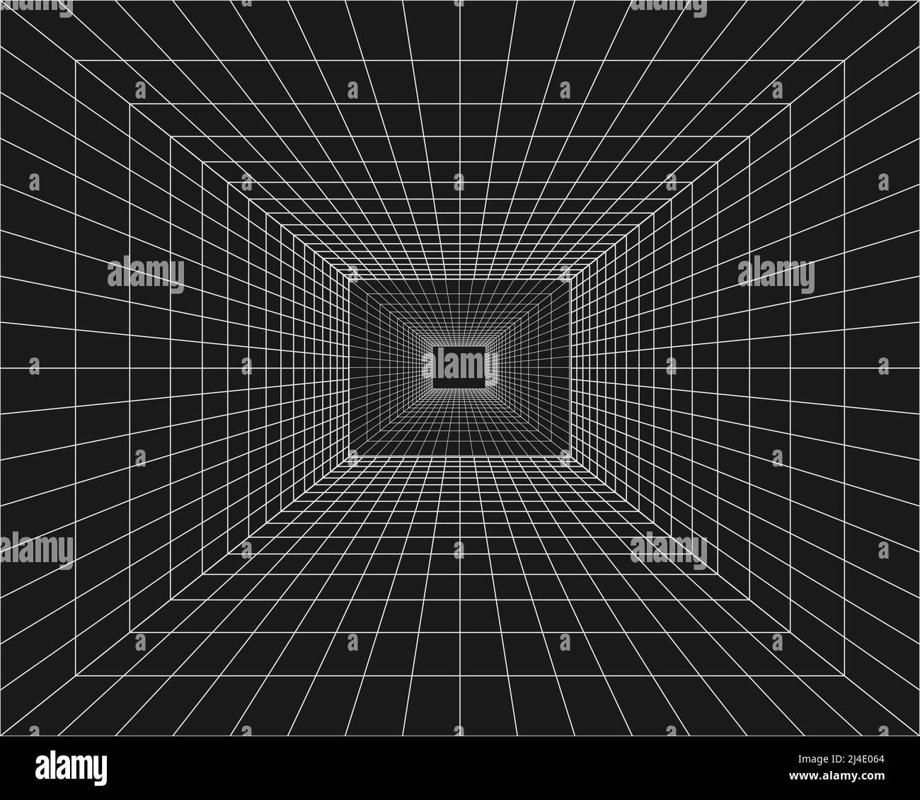 Wallpaper #63P7gY4BFI5NbQksYRjO30 Cyber Grid Retro Punk Perspective Rectangular Tunnel Grid Tunnel