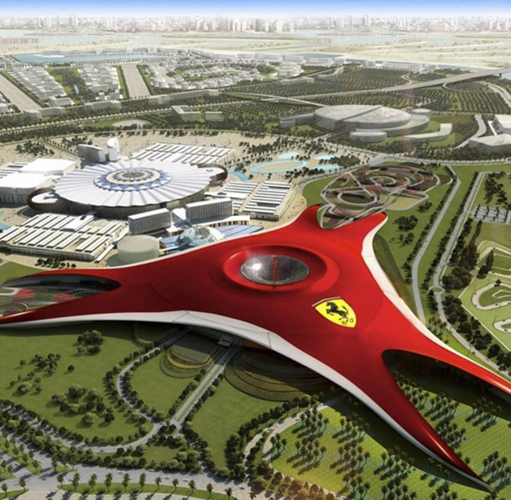 Wallpaper #0EUIlY4B7YBJg1BV4p-S18 Themenpark Abu Dhabi Macht Ferrari Fans Ganz Schnell Glucklich Welt