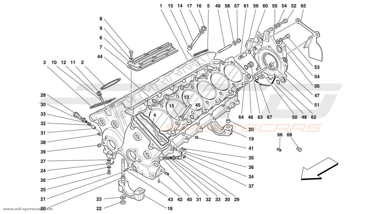 Wallpaper #Y2gHG5MBSpphPi3-9R5h34 Ferrari F50 Engine Parts at Atd Sportscars Atd Sportscars