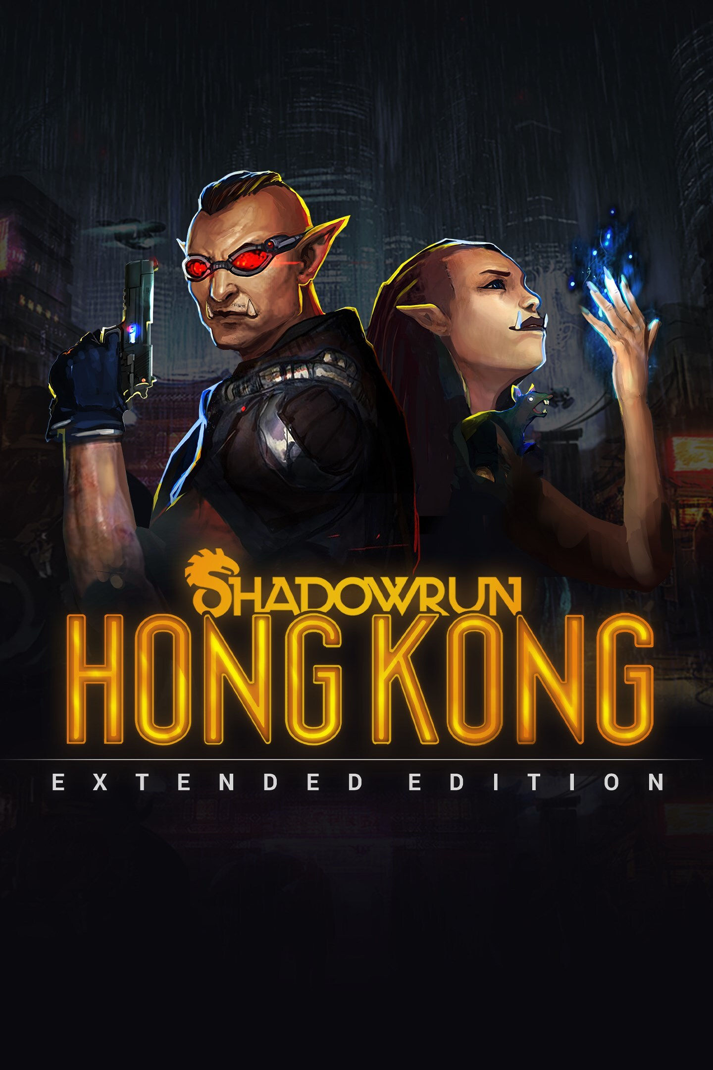 Wallpaper #9mg9FpMBSpphPi3-_gos172 Shadowrun Hong Kong Extended Edition Box Shot for Playstation 5