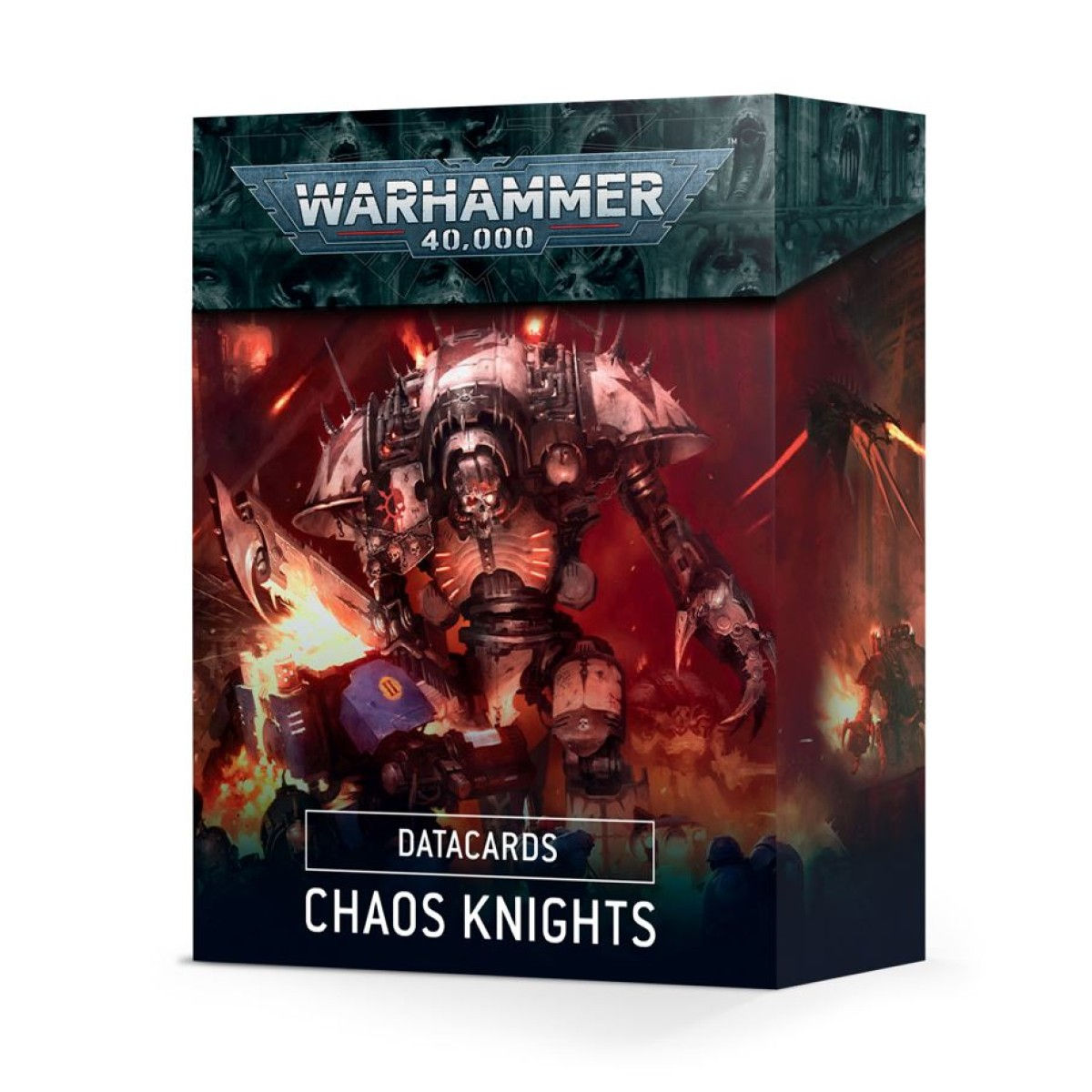 Wallpaper #5XfXJ5MB-pgBXx60OqfB345 Warhammer 40k Chaos Knights Data Cards