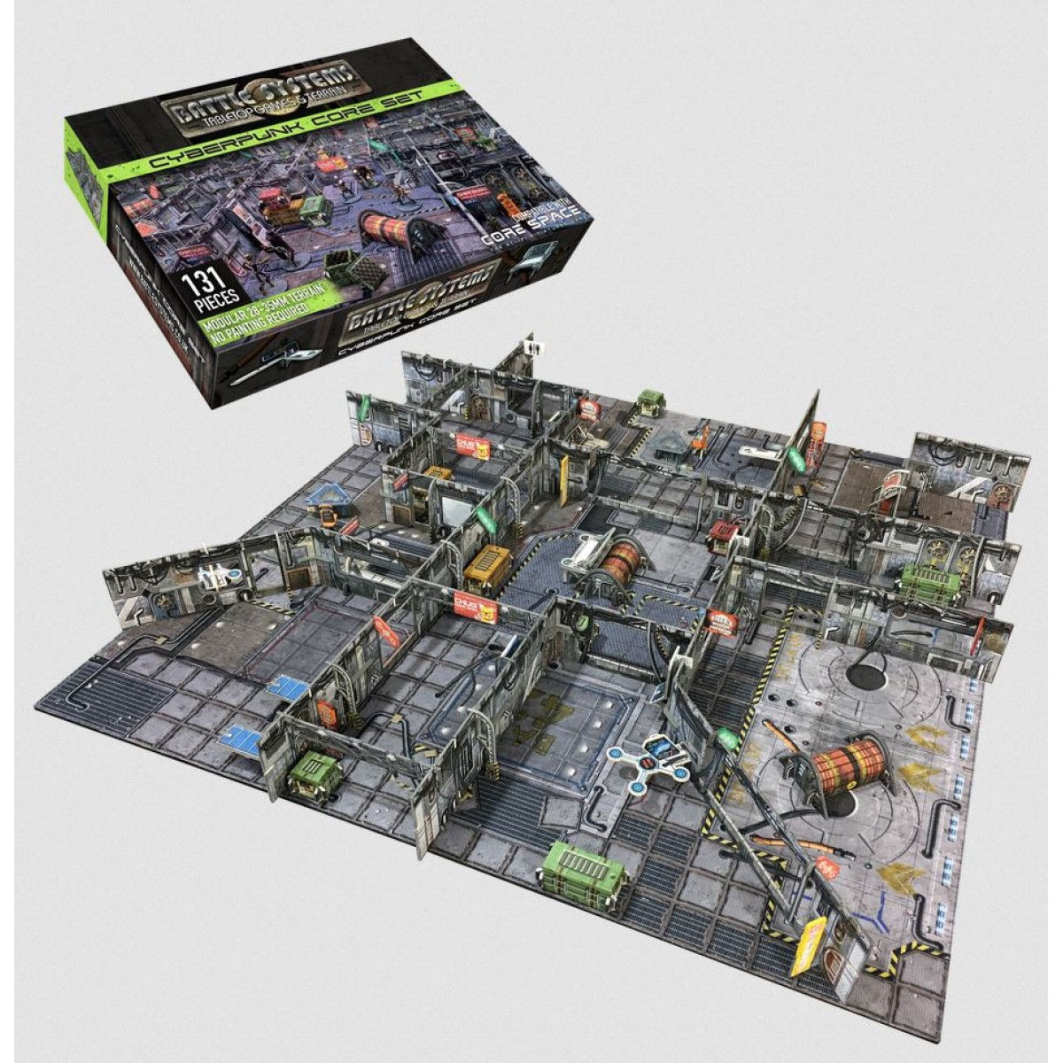 Wallpaper #GPSlOZMBKFX8bn3rdnf6248 Battle Systems Sci Fi Terrain Cyberpunk Core Set