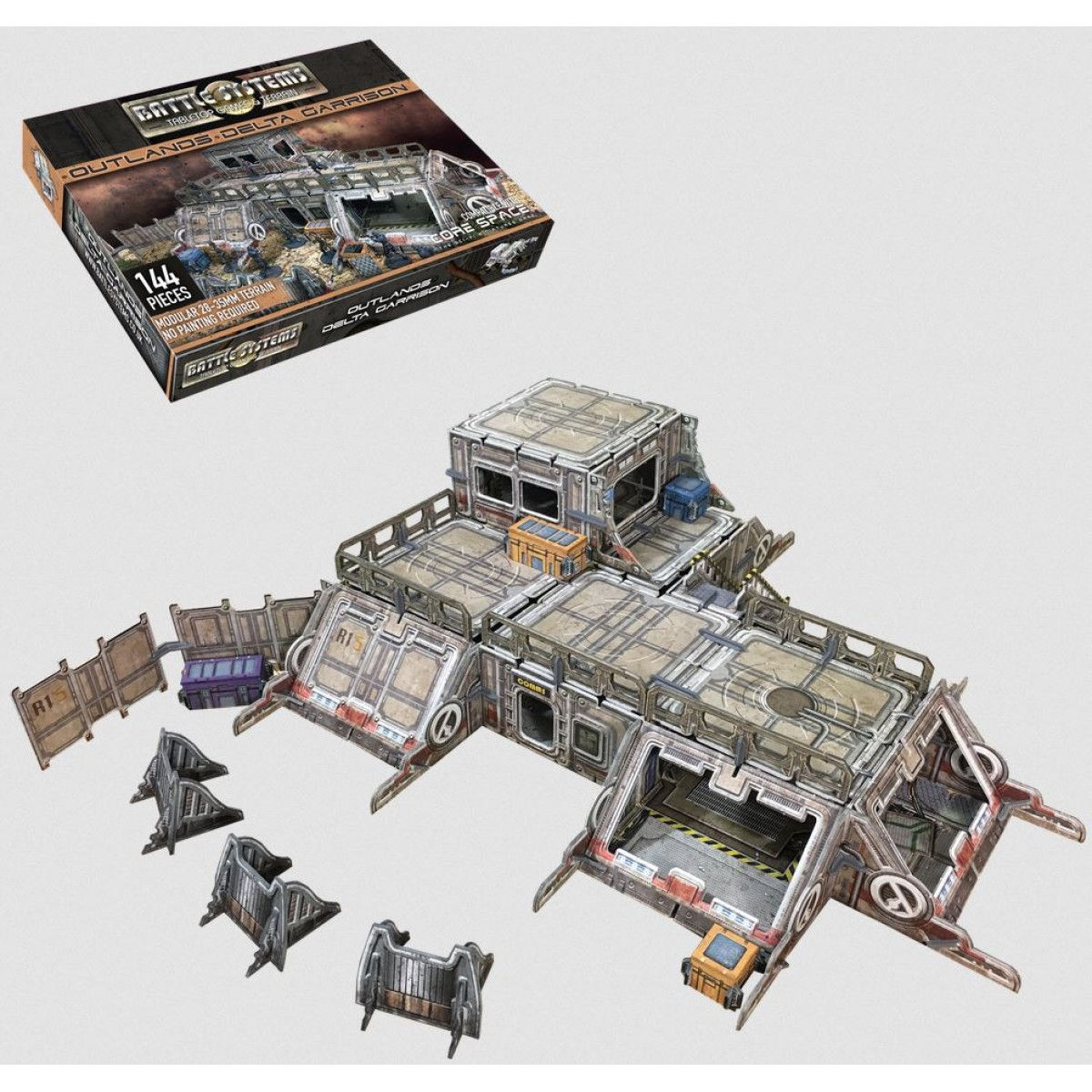 Wallpaper #GPSlOZMBKFX8bn3rdnf6173 Battle Systems Sci Fi Terrain Outlands Delta Garrison
