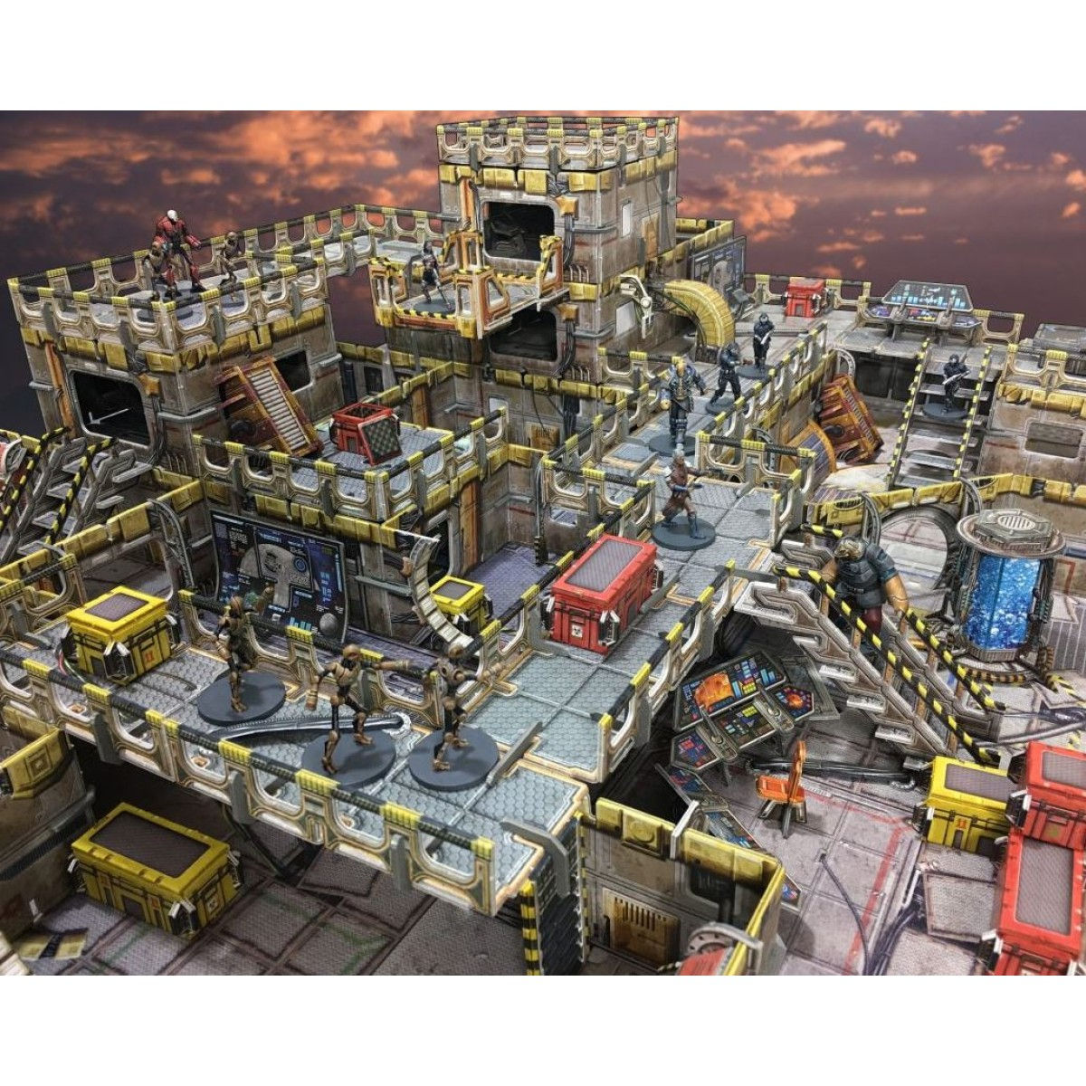 Wallpaper #GPSlOZMBKFX8bn3rdnf6294 Battle Systems Sci Fi Terrain Frontier Core Set