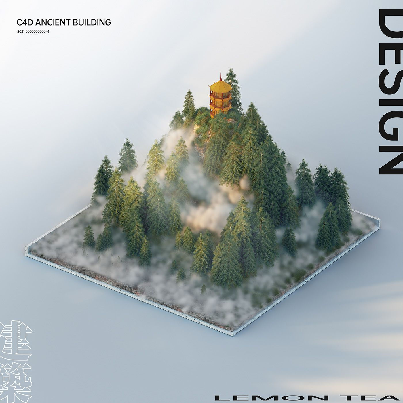 Wallpaper #aWfA6pIBSpphPi3-sEia312 C4d Style Building on Behance Isometric Art Isometric Design Building