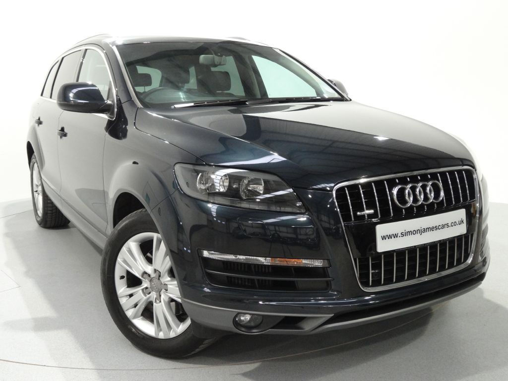 Wallpaper #RWcH7JIBSpphPi3-3lBs214 Audi Q7 30 Tdi Quattro Se Clean Finished in Cobalt Blue with Black