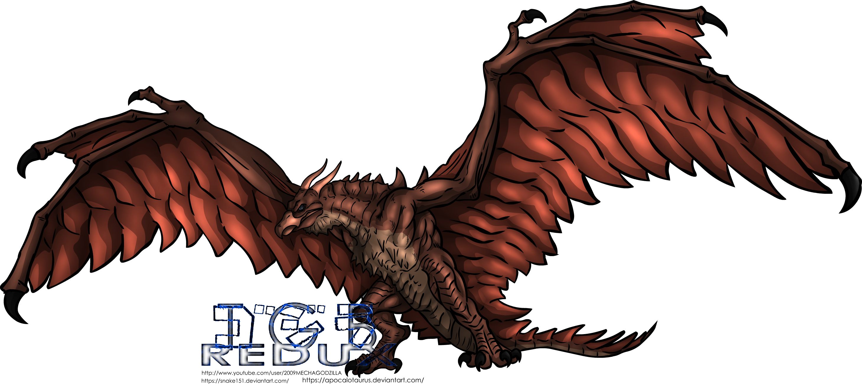 Wallpaper #1u_fTJMBMN-XEVvVqz47225 The Godzilla Bros Redux Rodan Post Ep4 by Snake151 on Deviantart