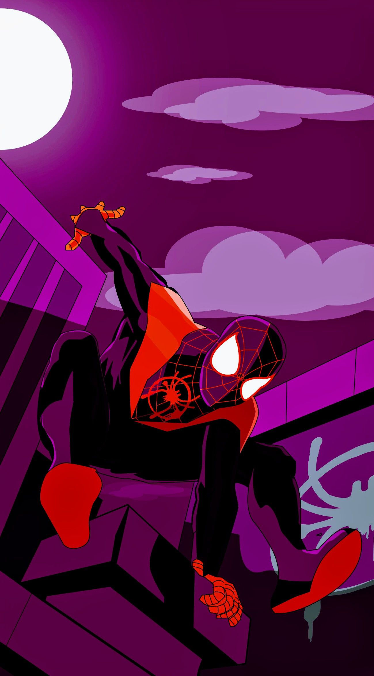 Wallpaper #fGhOGpMBSpphPi3-Iht4391 The Amazing Spider Man into the Spider Verse