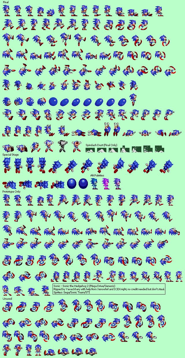 Wallpaper #cc85f Custom Classic Sonic Sprite Sheet by Adanishedgehog2011 on Deviantart