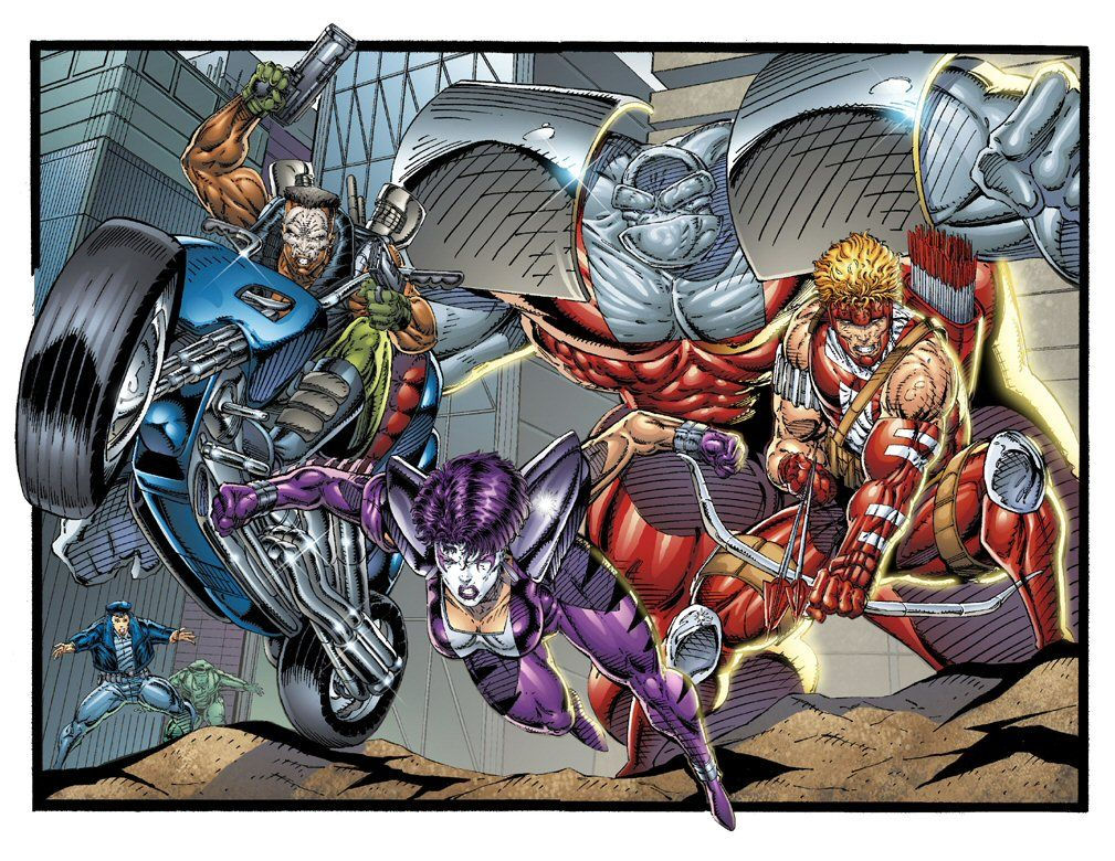 Wallpaper #vLgL3JIBJvJKYCmEEPmV174 Example Rob Liefeld Drawings Image Comics
