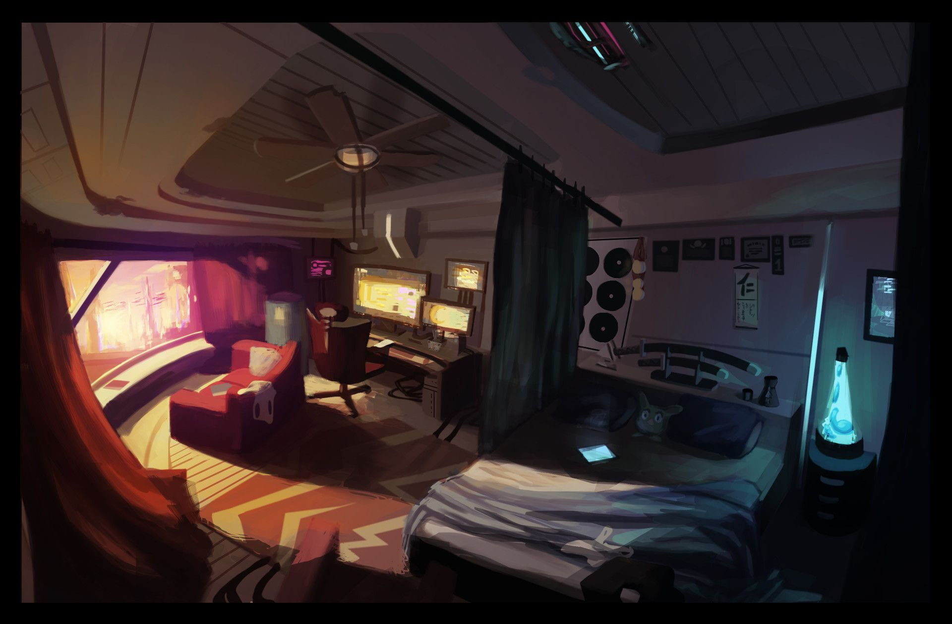 Wallpaper #7QBv4I4BSdW8dNoufwqN22 22 Pleasing Cyberpunk Room Decor Reddit Inspiratif Design
