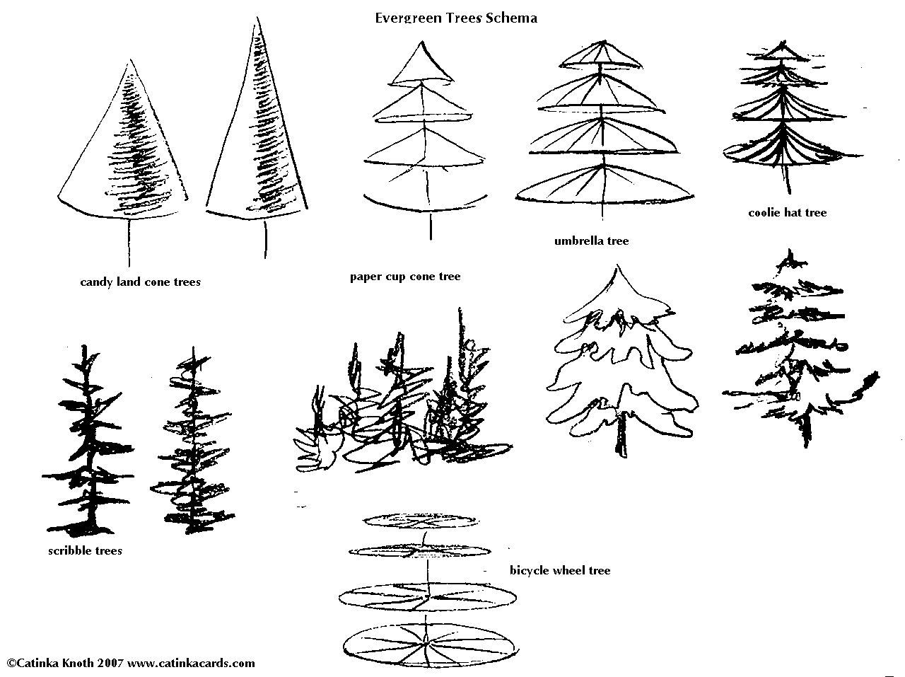 Wallpaper #BGdQC5MBSpphPi3-qtkV239 Step by Step Realistic Pine Tree Drawing Easy Drawing Ideas