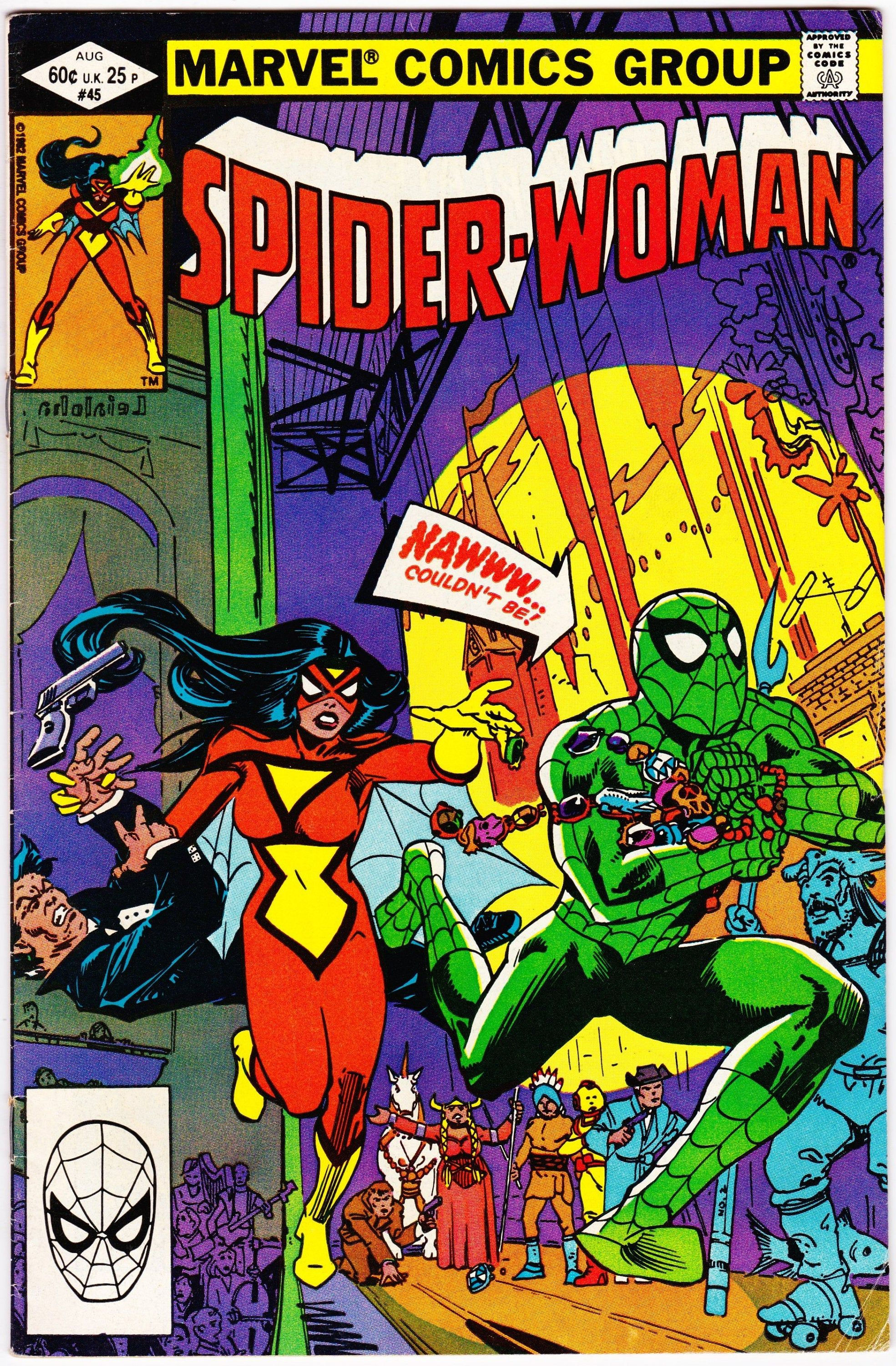 Wallpaper #WfS_OZMBKFX8bn3r63dW328 Spider Woman 45 1978 1983 1st Series August 1982 Marvel Etsy Spider