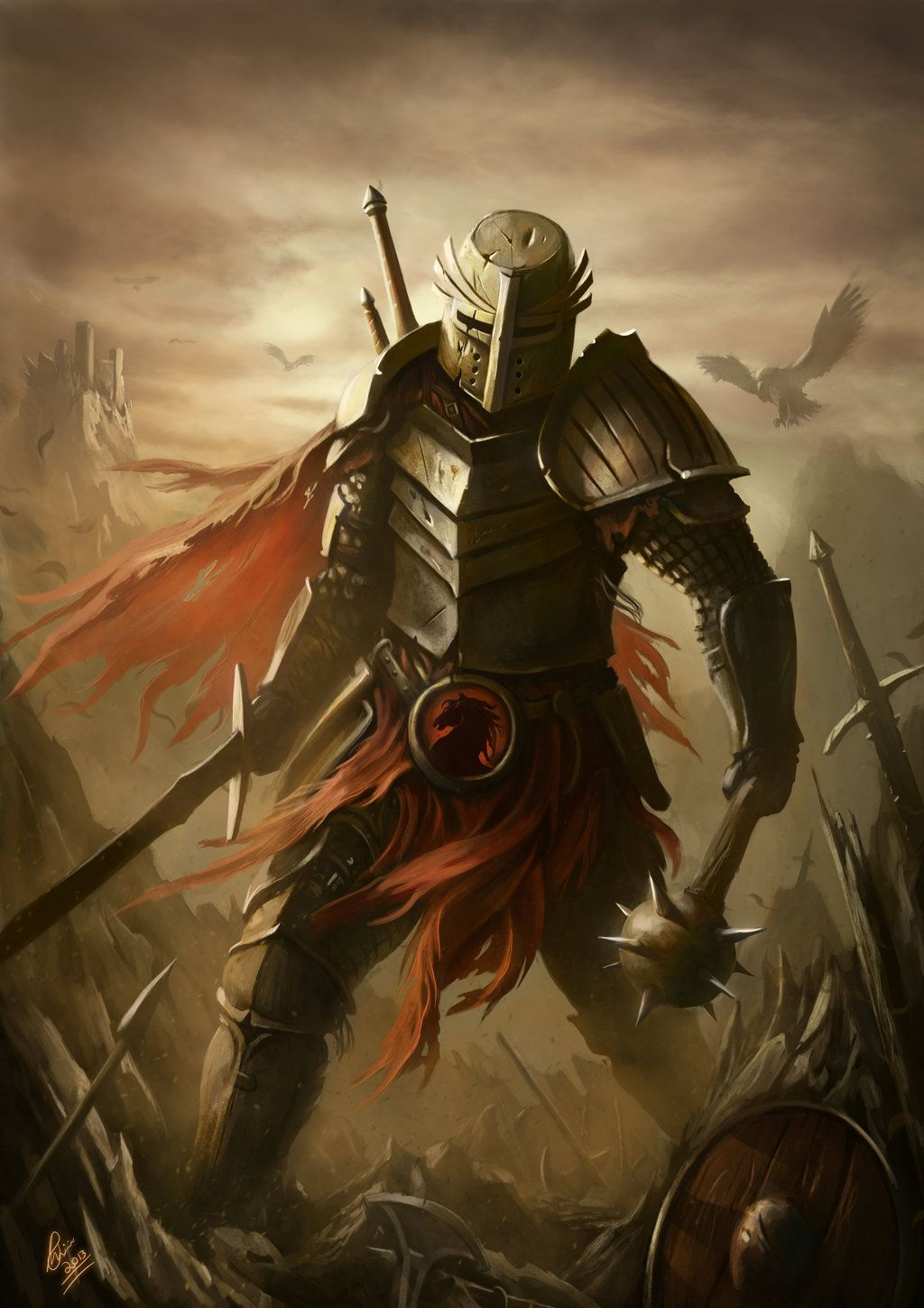 Wallpaper #7X0d8o4Bnwiau_P6ZAq919 Cool Picture of a Medieval Knight and the Battle Fantasy Rpg
