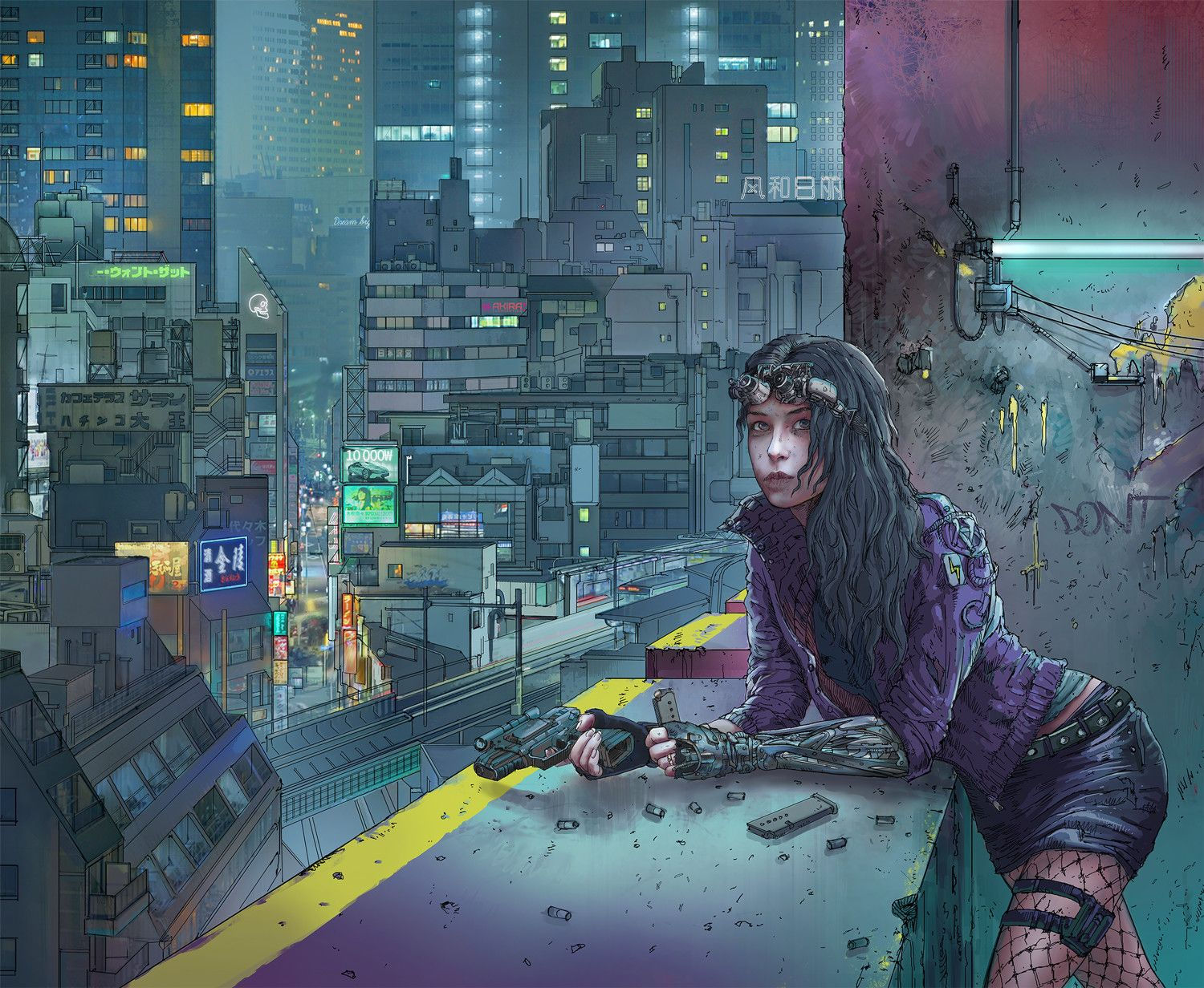 Wallpaper #-xkzAo8BtGB6xQ78QEmS14 Carbon 2185 Rulebook Cover by Klaus Wittmann Cyberpunk 2020