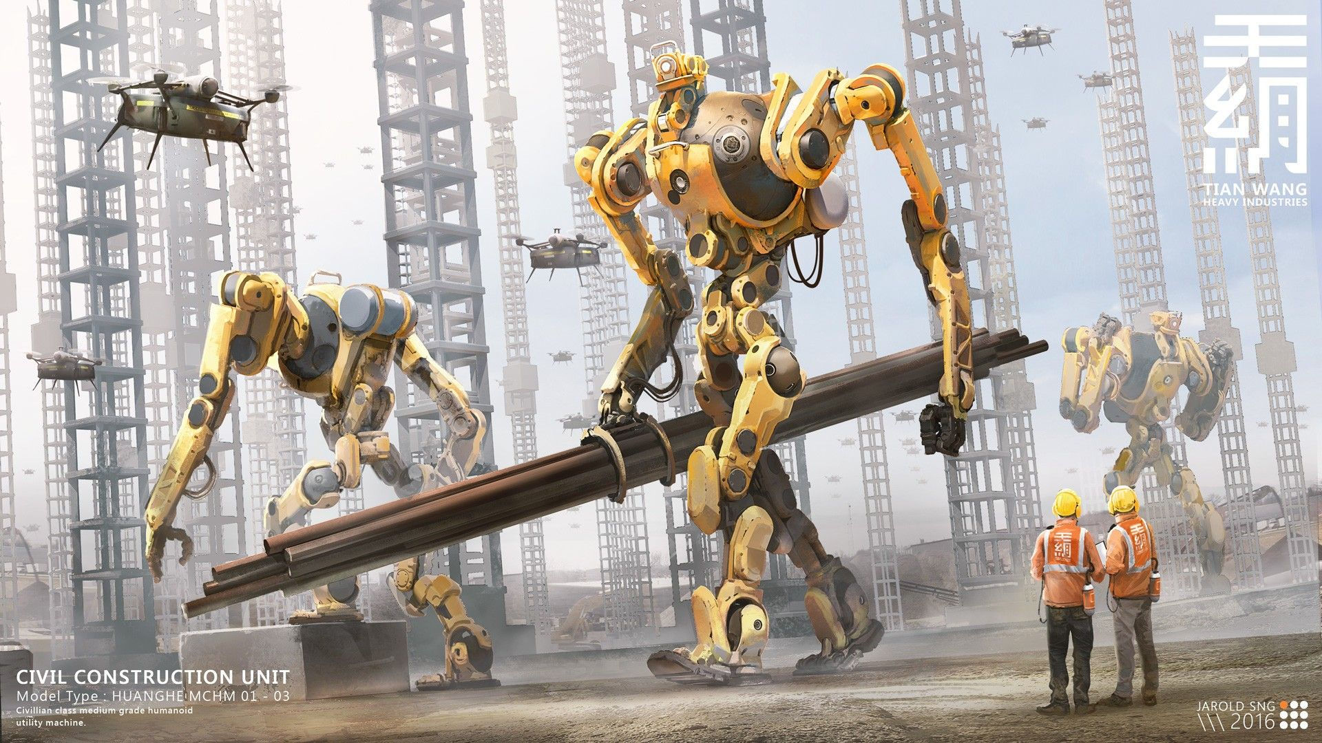 Wallpaper #bmcL-pIBSpphPi3-1o8F210 Pin by Aj Ingerick on Fantasy World Building Robot Concept Art Sci