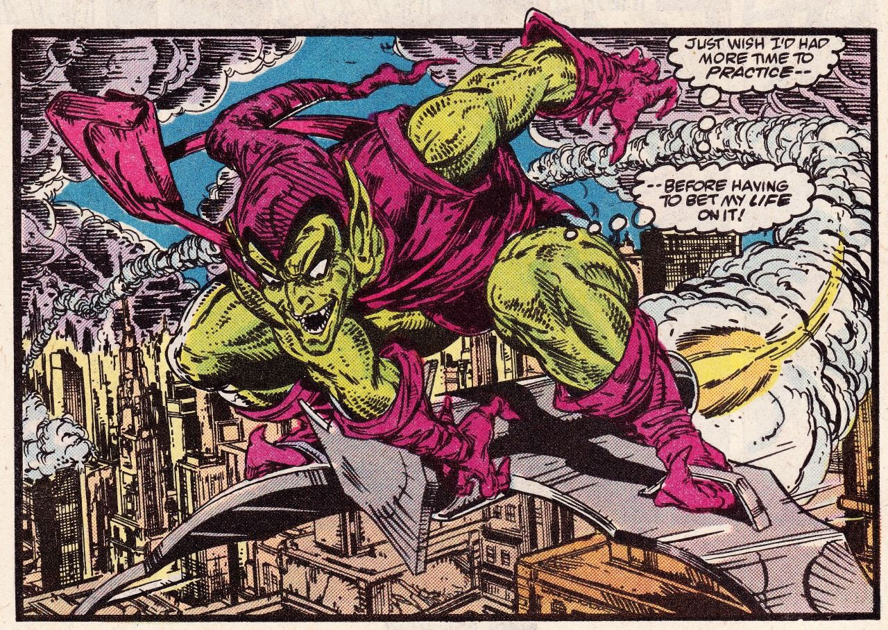 Wallpaper #GkAxMJMBJhL2WPbaVMA60 Green Goblin Amazing Spider Man 312 Feb 1989 Todd Mcfarlane