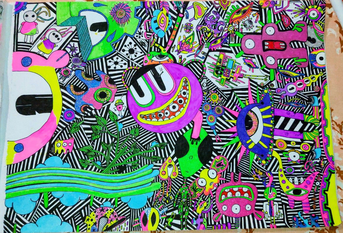 Wallpaper #ER0bLZMBlOZrFDOklM-g288 Pin by Tatiana on Art Abstract Artwork Art Weird Art