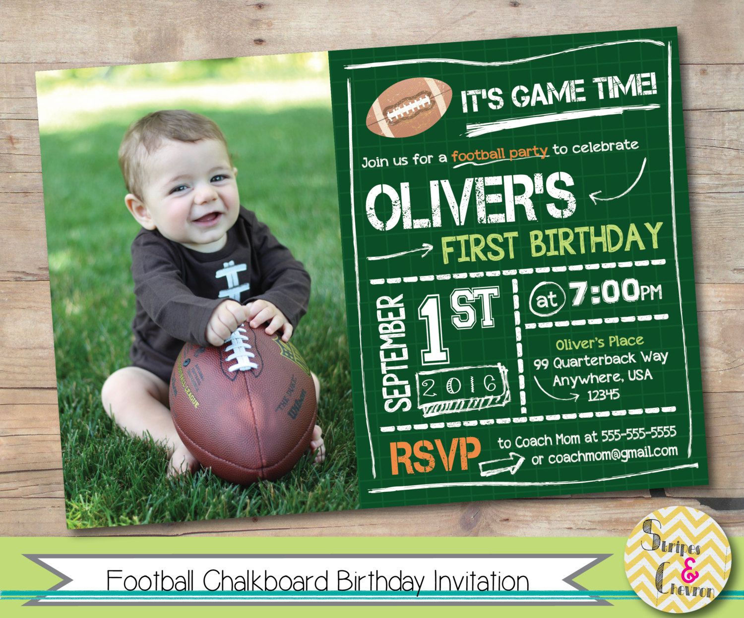 Wallpaper #f6344 Free Printable Football Birthday Invitations Drevio Free and