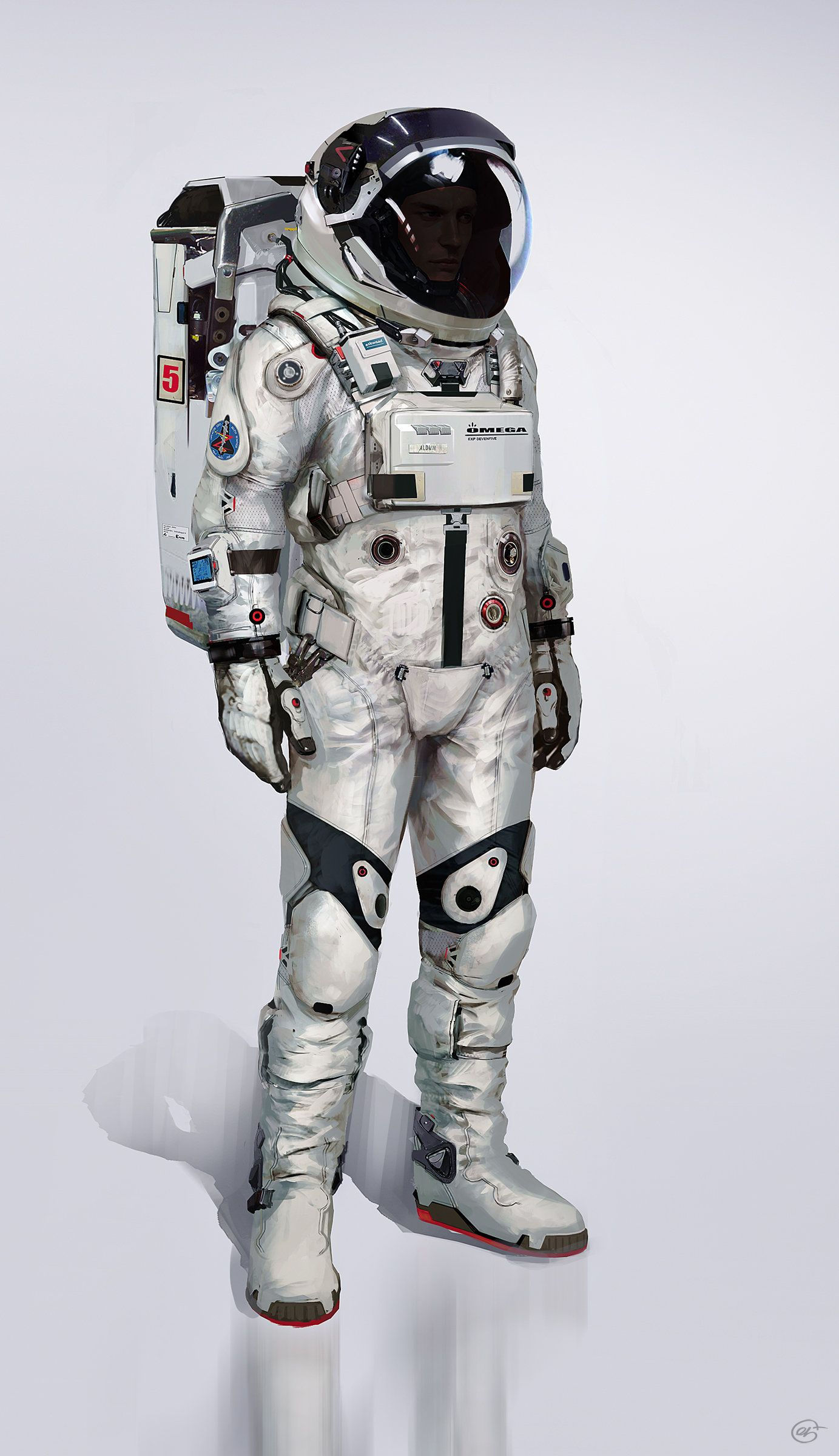 Wallpaper #e2eE_JIBSpphPi3-ZZiW187 Spacesuit Final Jose Afonso Eskwaad Roupa De Astronauta Trajes