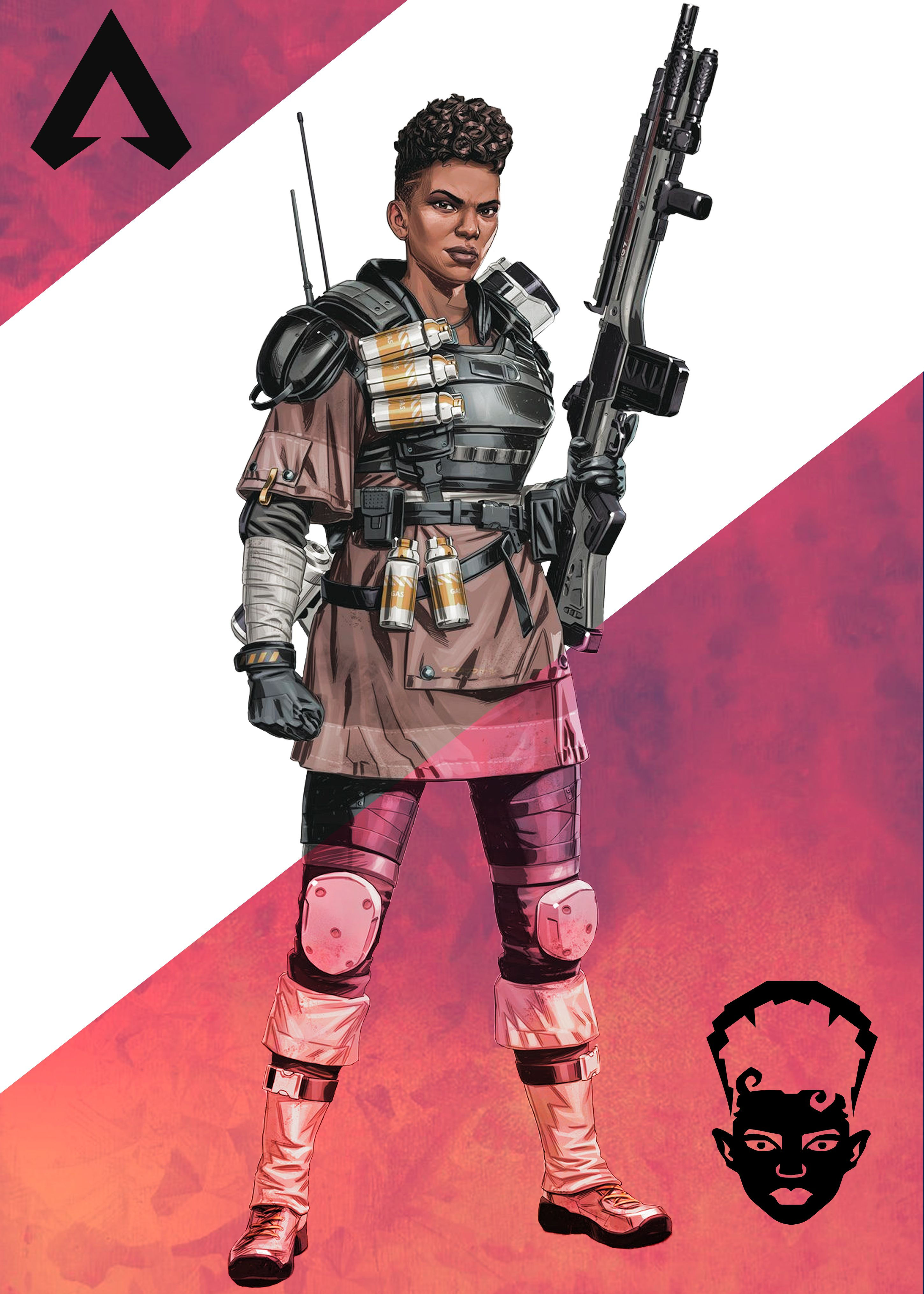 Wallpaper #WBnjKo8BtGB6xQ78MIwU41 Apex Legends Bangalore Apex Character Art Manga Covers