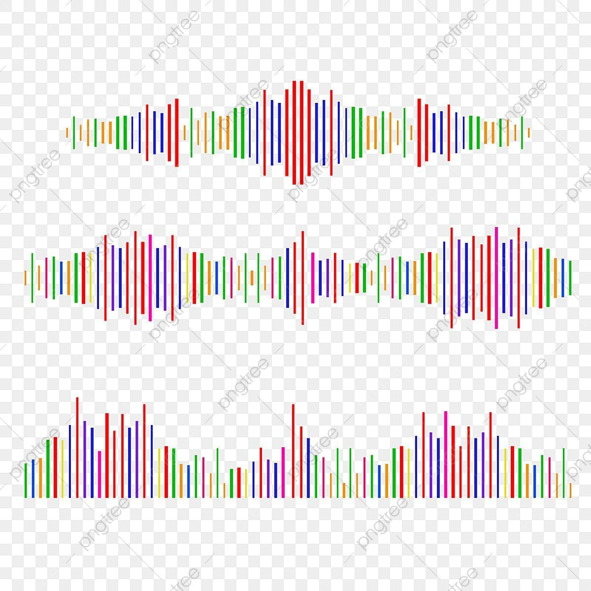 Wallpaper #YmcfCZMBSpphPi3-Vc48271 Sound Wave Frequency Vector Design Images Three Colorful Sound Waves