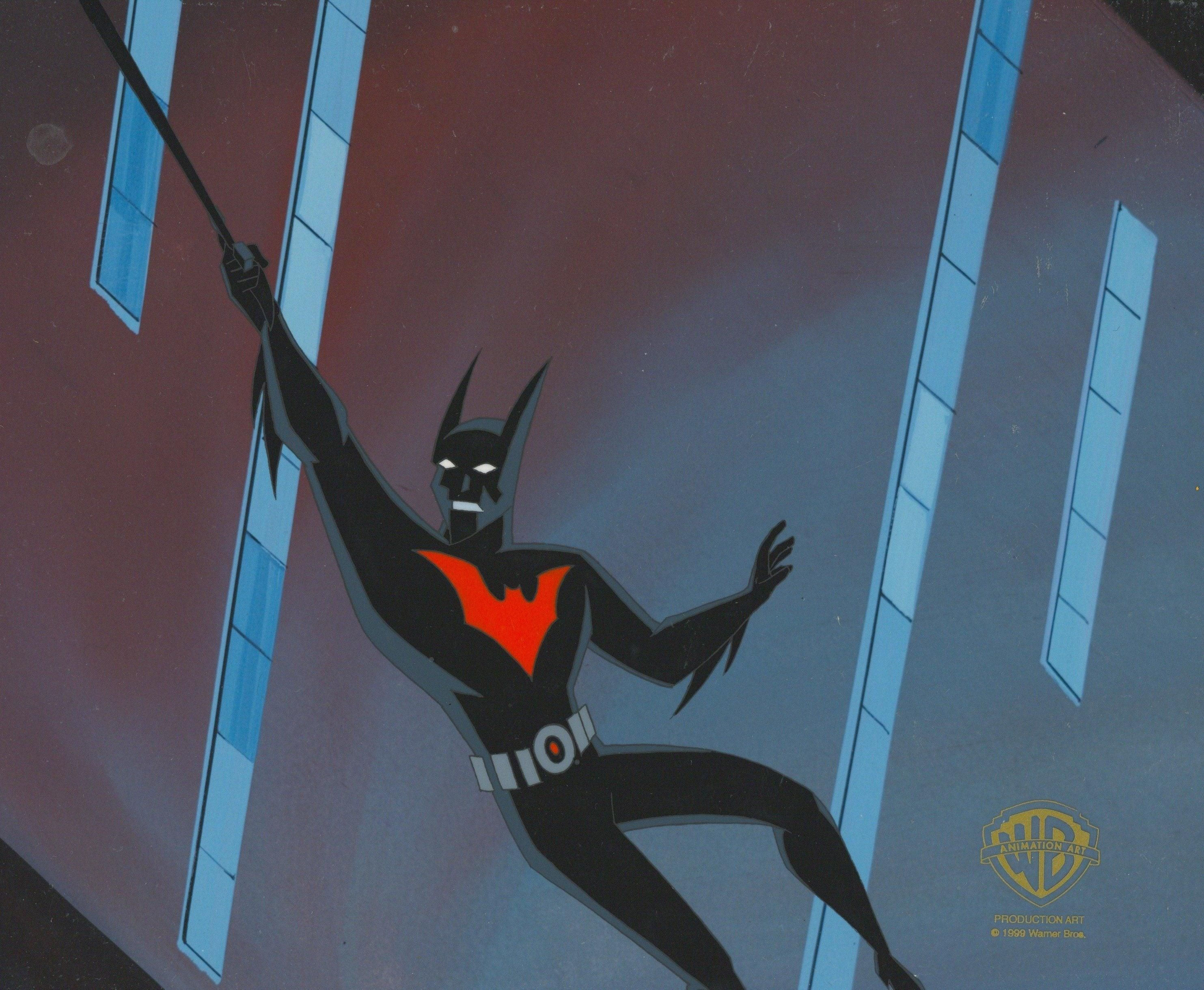 Wallpaper #2v_TaJMB3lSXT3zUxeQH81 Batman Beyond Original Production Cel Batman Basic Framing 199