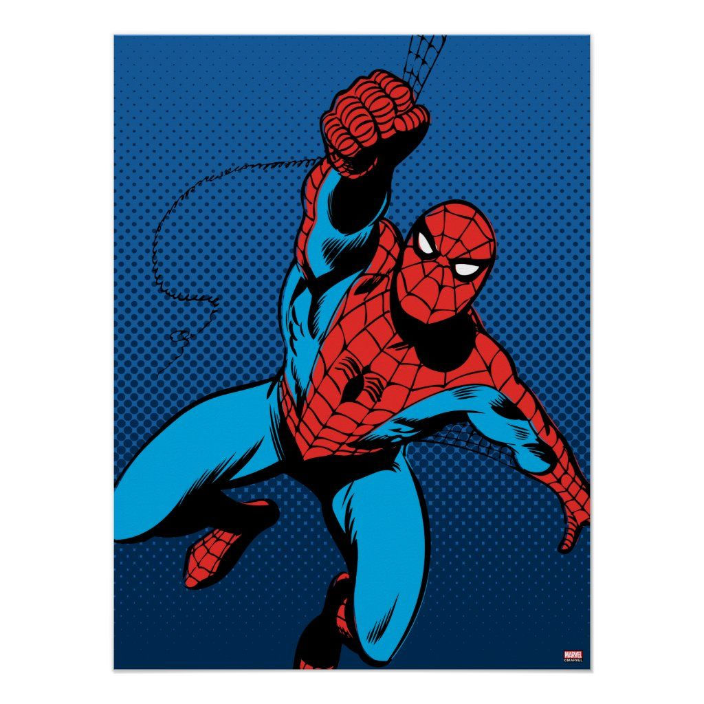 Wallpaper #bttkMpMB3oUMxGFS_z35212 Web Swinging Spider Man Poster Zazzle Spiderman Poster Spiderman