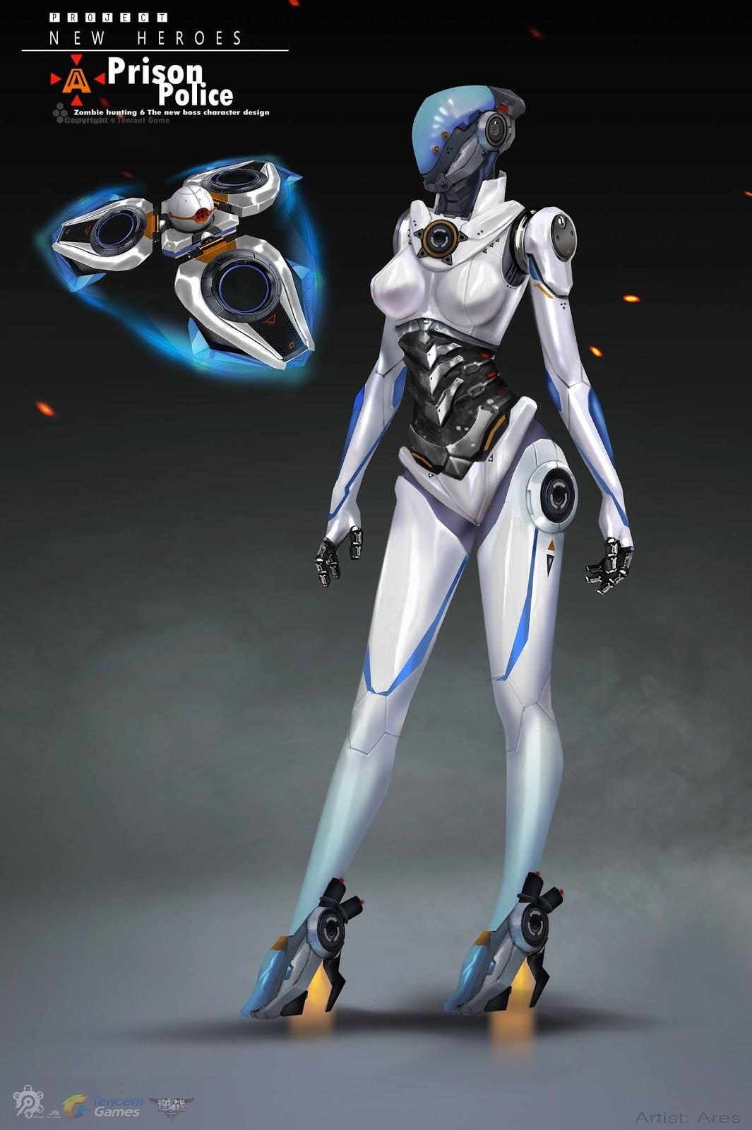 Wallpaper #OW0dapcBycdYOYFTOnEz19 Ares Kai Fine Art Robot Concept Art Female Robot Robot Art