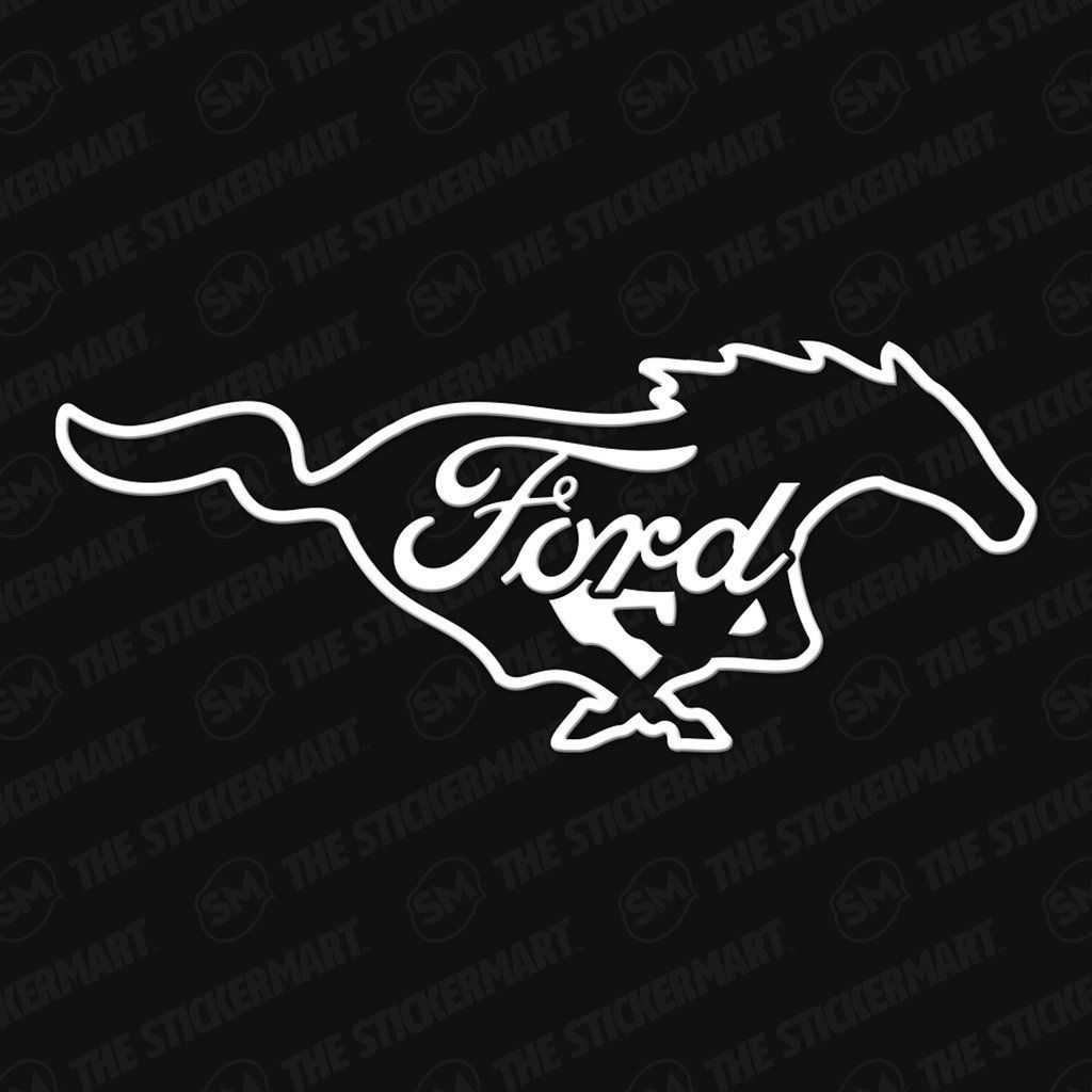 Wallpaper #58D65 Ford Mustang Vinyl Decal Etsy Israel