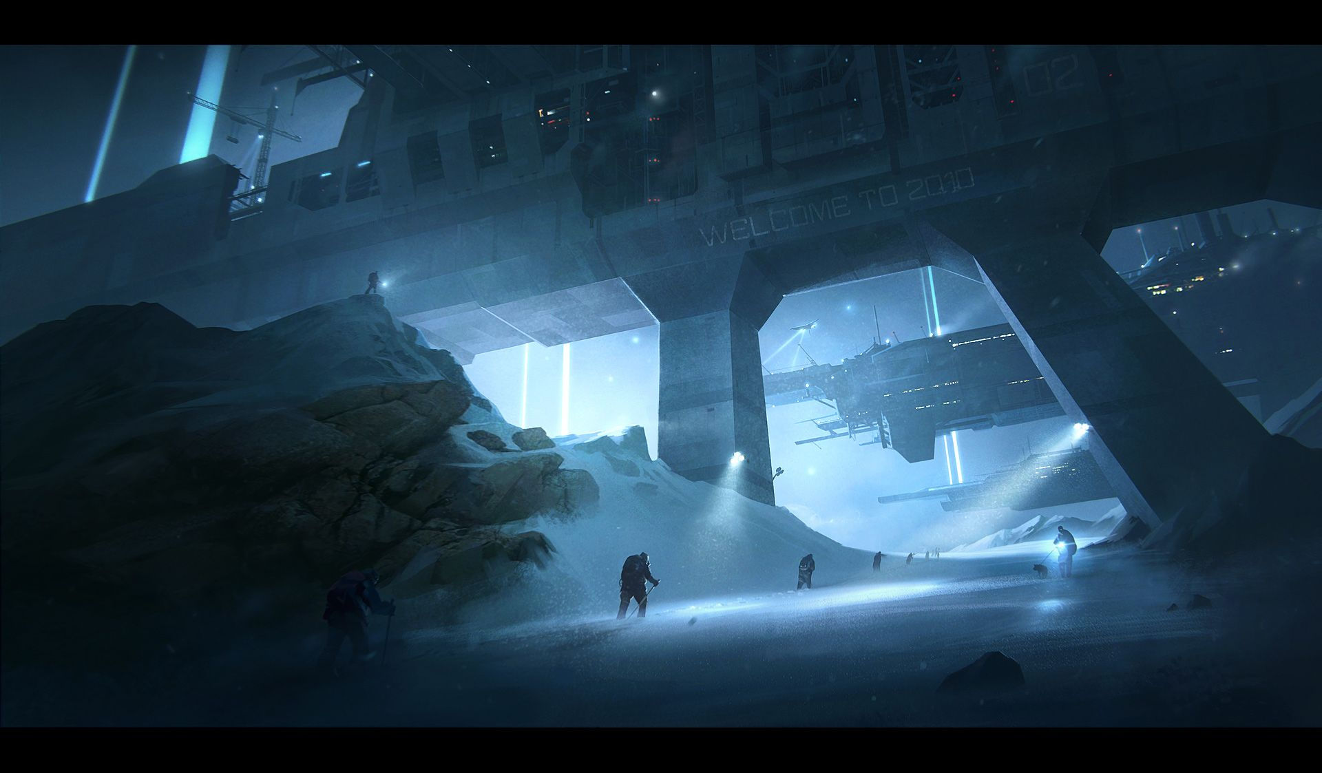 Wallpaper #wxdkPpMBPLD5_VENvN-0103 3dtotal is Undergoing a Refresh Sci Fi Landscape Concept Art World