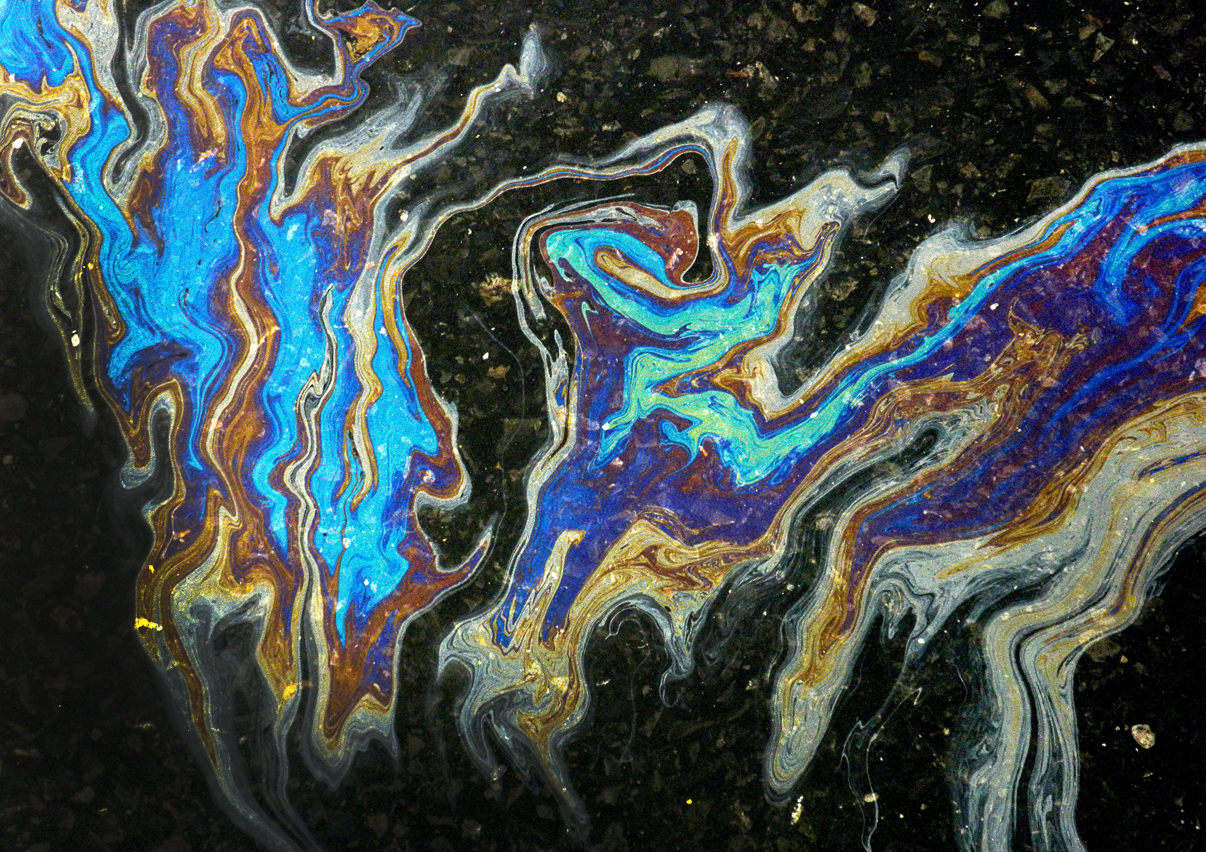 Wallpaper #9b753 Original Rainbow Oil Slick Acrylic Pour Painting on Etsy