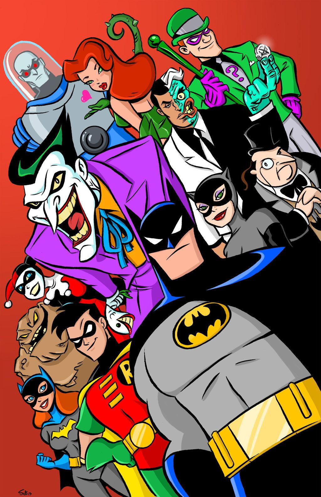 Wallpaper #HB3MK5MBlOZrFDOk_8mb134 Batman the Animated Series Comics De Batman Batman Animado Batman