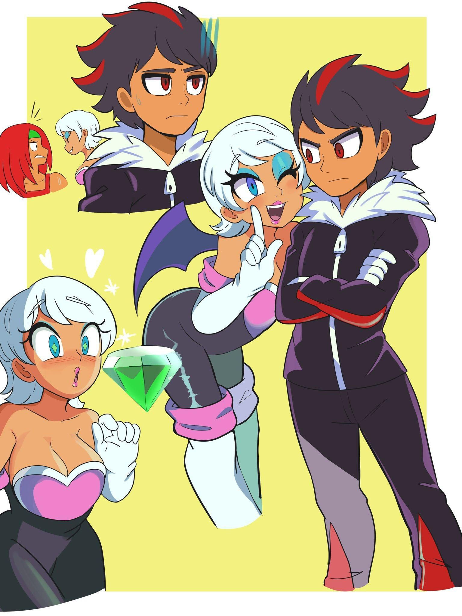 Wallpaper #klhxNJMBzN9vxX346zxu101 Shadow and Rouge Gijinkas Gijinka Moe Anthropomorphism Know Your