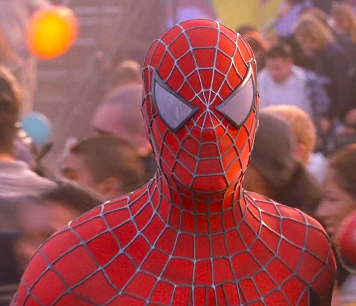 Wallpaper #Kxl1E48BtGB6xQ78uWaM41 Marvel in Film N6 2002 Spider Man Tobey Maguire as Spider Man