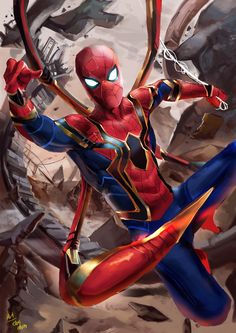 Wallpaper #33a76 Homecomings Iron Spider Suit Revealed Screen Rant