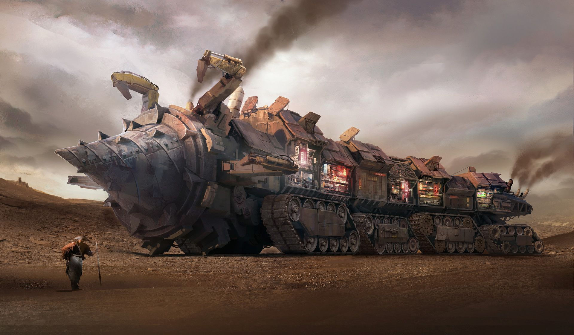 Wallpaper #h2jeIZMBSpphPi3-BDEJ74 Artstation Vine Borer Vehicle for Unannounced Unreleased Project
