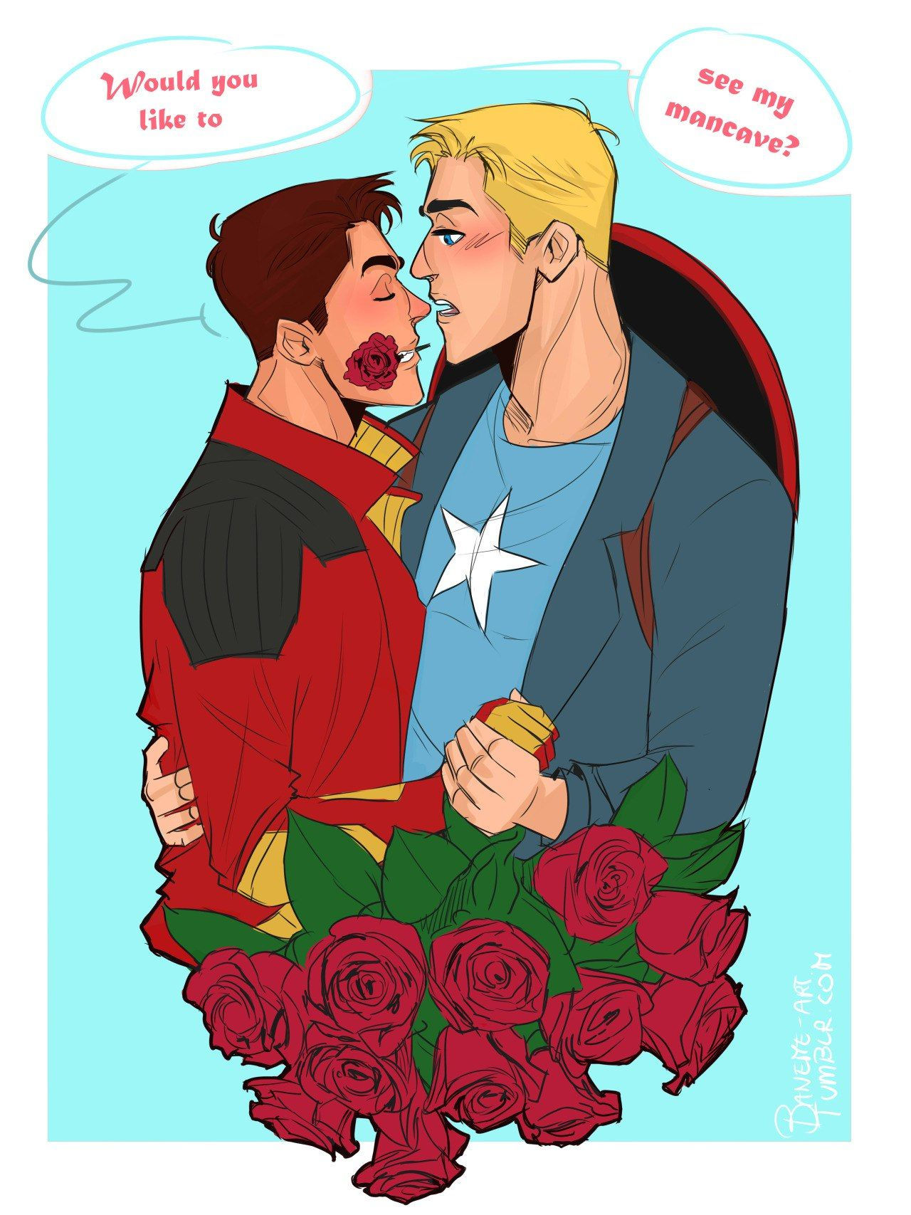 Wallpaper #-nQrw44B_8f4nGFaB28i52 Stony Steverogers Captainamerica Tonystark Ironman
