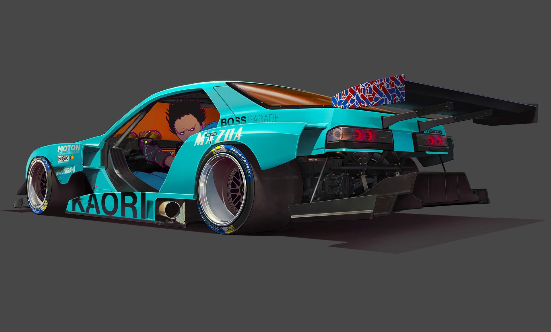 Wallpaper #LBlTJI8BtGB6xQ78qYWJ18 Artstation Tetsuo Shimas Rx7 Walter Kim Tetsuo Shima Akira Tetsuo